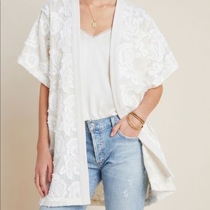 Anthropologie Akemi + Kin romona lace kimono, new!